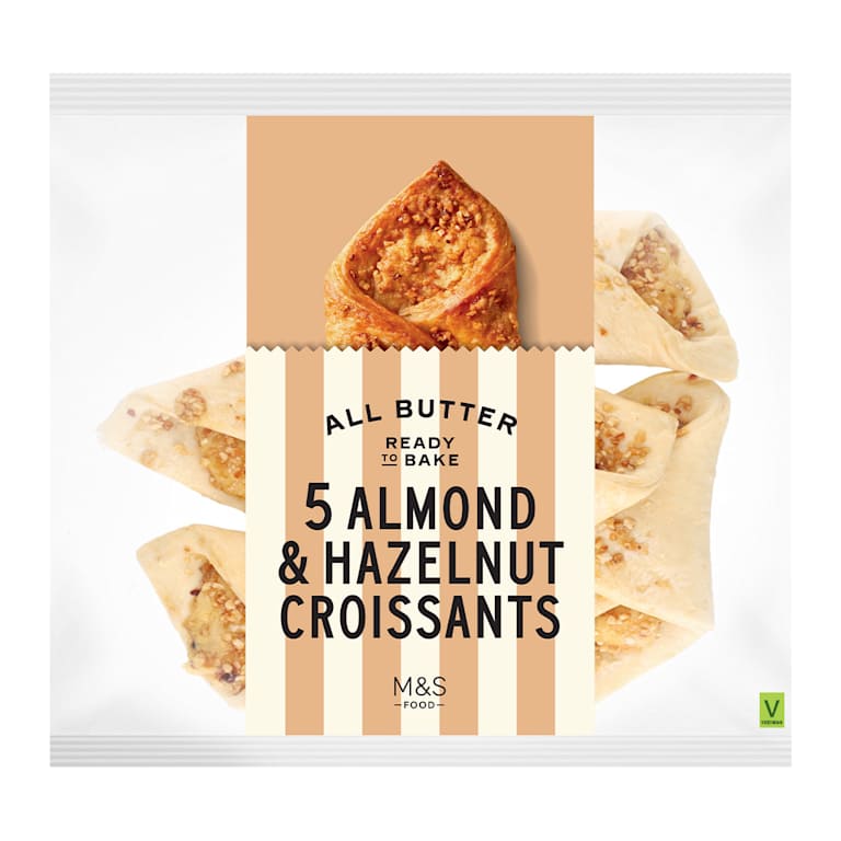 M&S Ready to Bake All Butter Almond and Hazelnut Croissants
