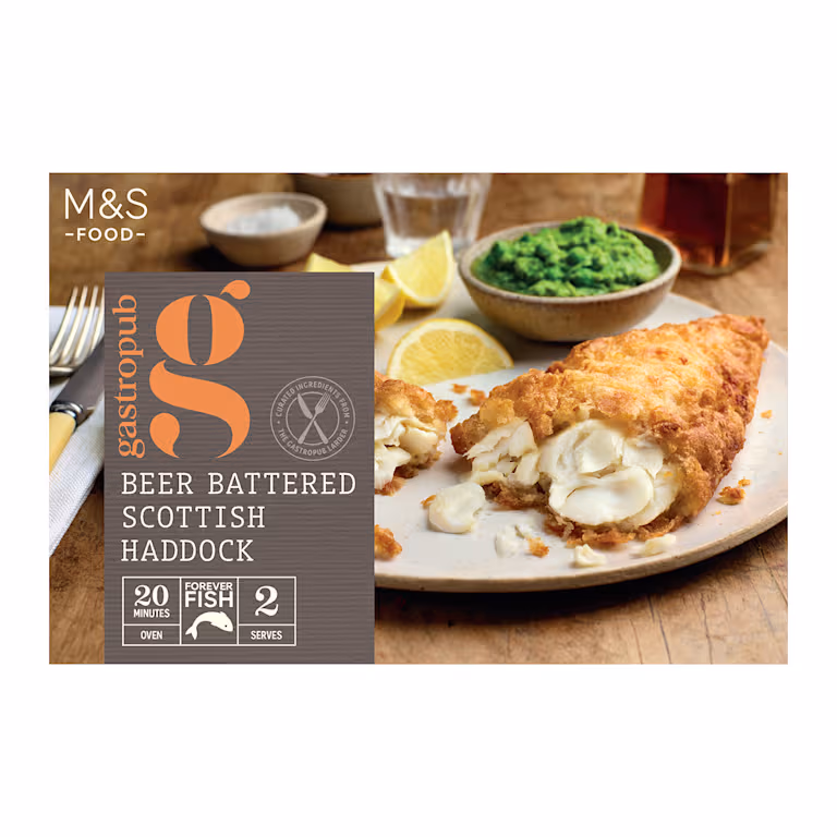 M&S Beer Battered Scottish Haddock