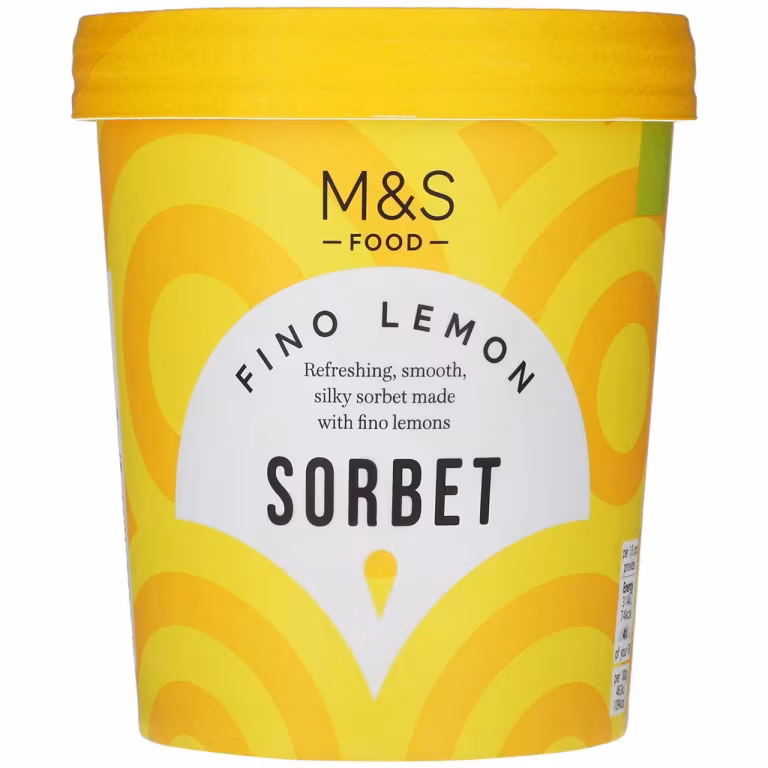 M&S Fino Lemon Sorbet