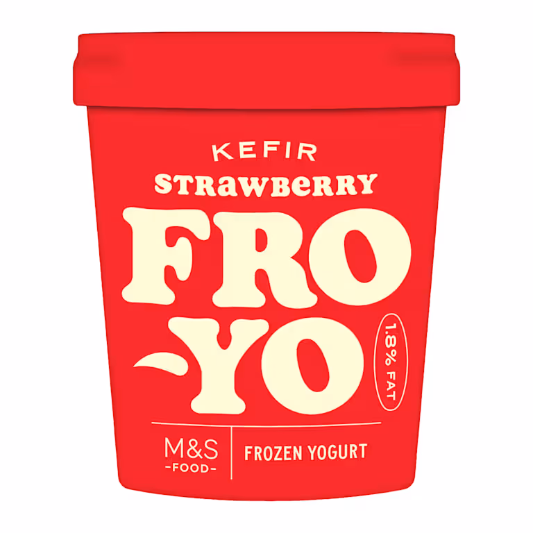 M&S Kefir Strawberry Fro-Yo
