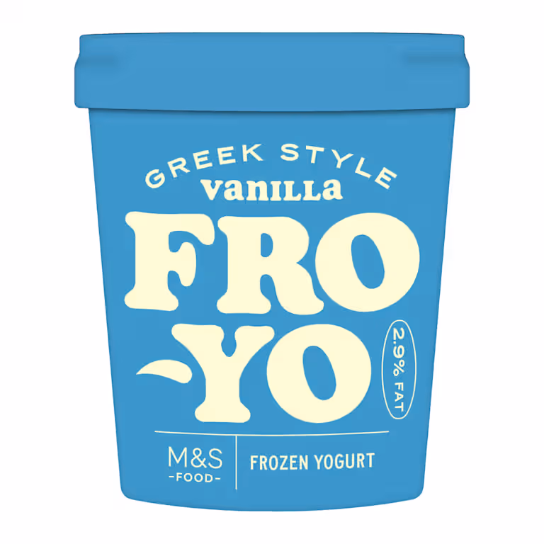 M&S Greek Style Vanilla Fro-Yo