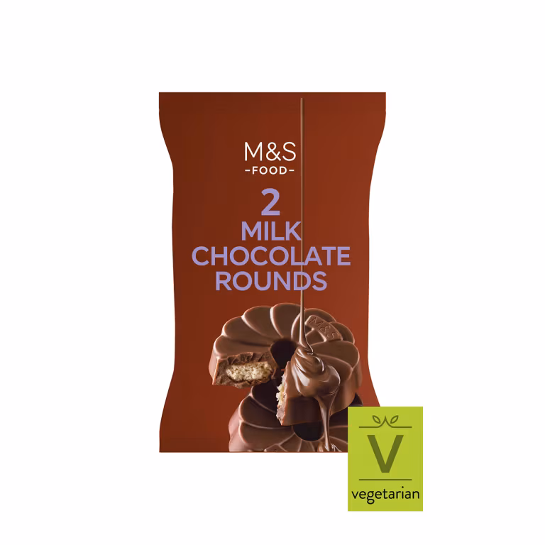 M&S Outrageously Chocolatey Milk Chocolate Rounds