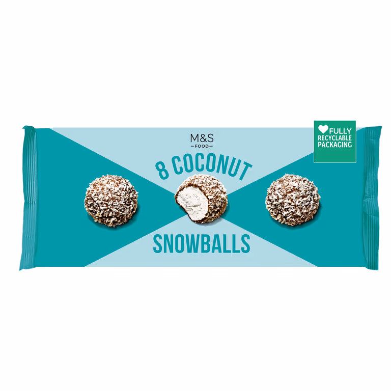 M&S Coconut Snowballs