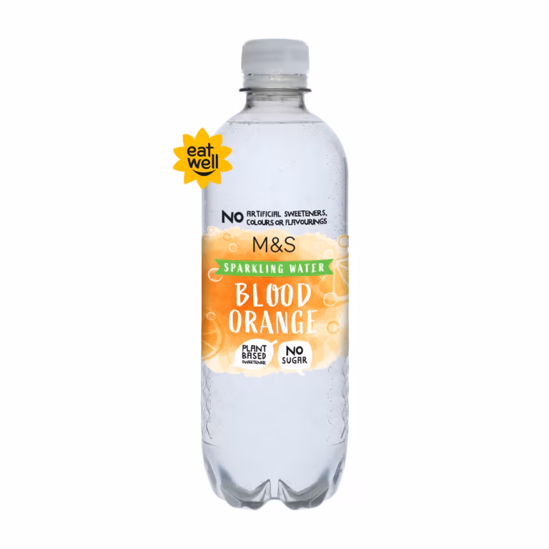 M&S Blood Orange Sparkling Water