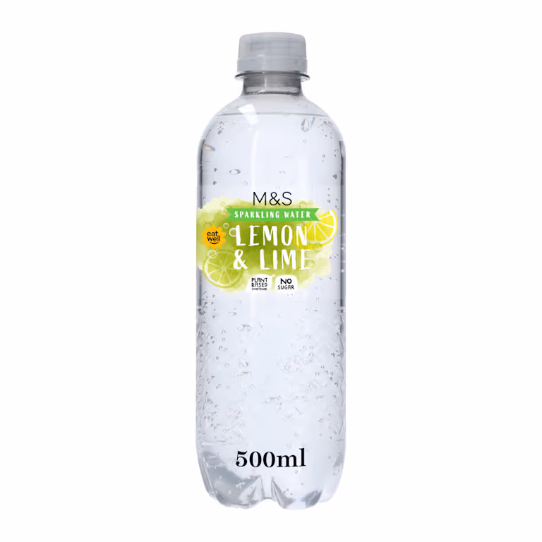 M&S Lemon & Lime Sparkling Water