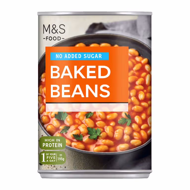 M&S No Added Sugar Baked Beans
