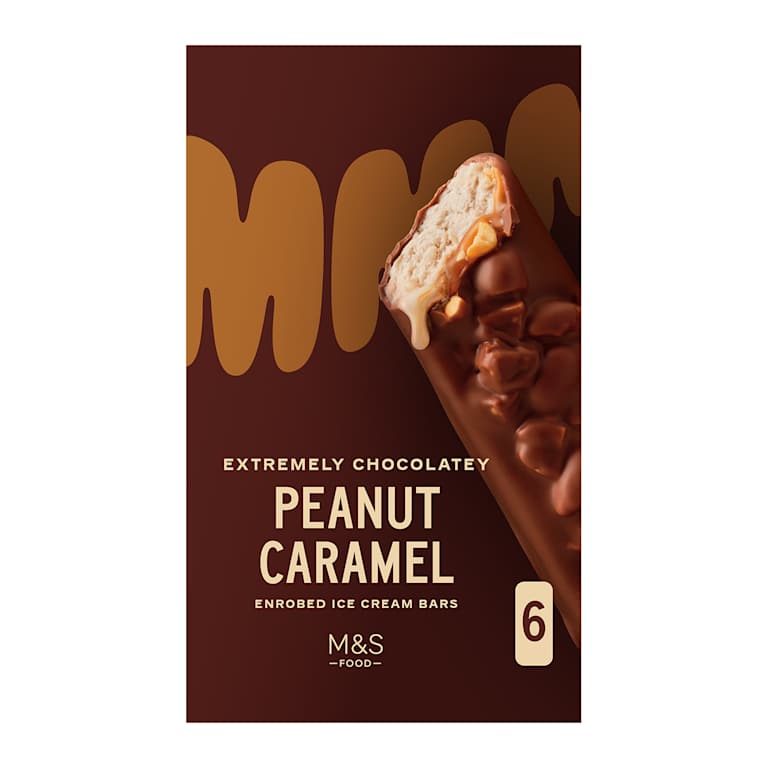 M&S Crunchy Peanut Ice Cream Bars