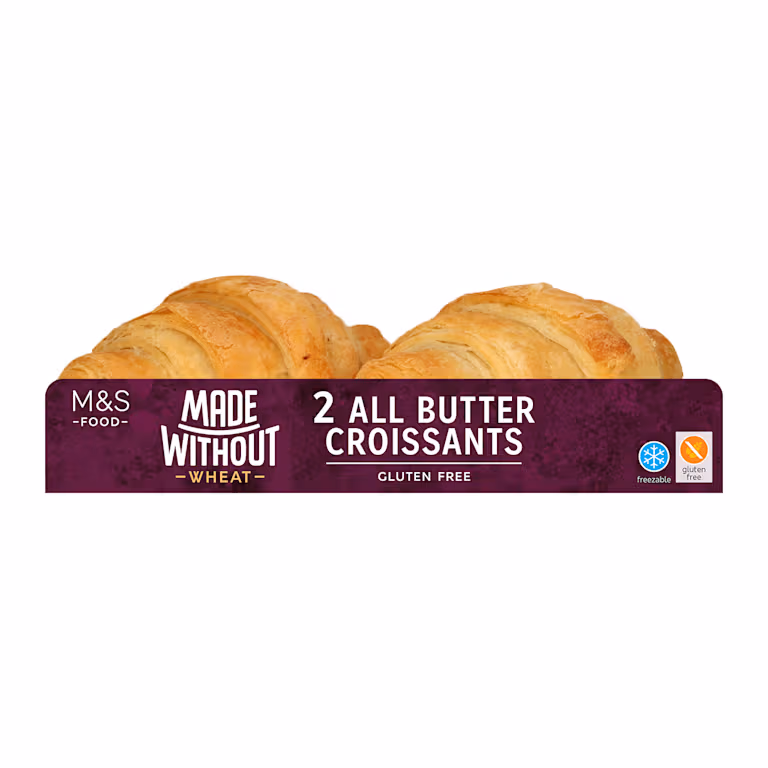 M&S Made Without Wheat All Butter Croissants