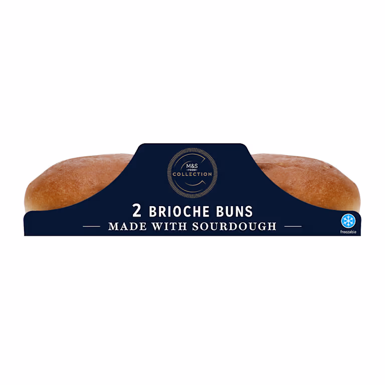M&S Collection Brioche Buns