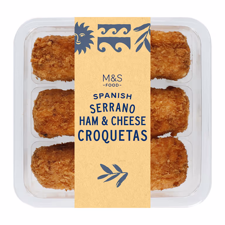 M&S Spanish Serrano Ham and Cheese Croquetas