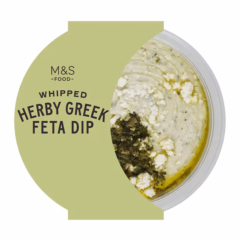 M&S Whipped Herby Greek Feta Dip