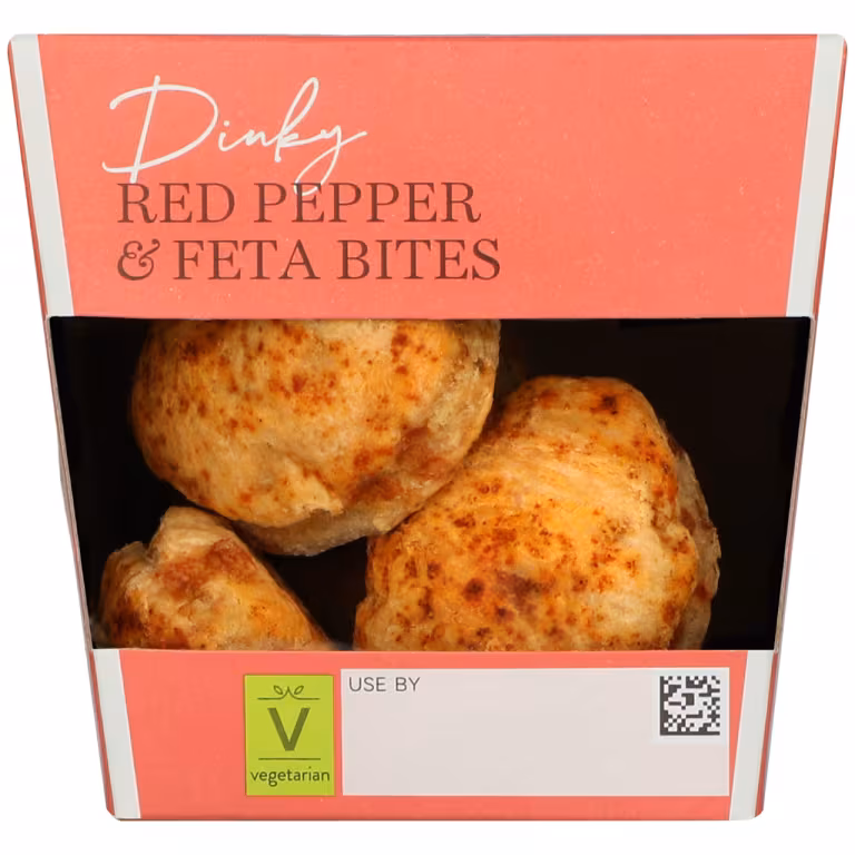 M&S Dinky Red Pepper & Feta Bites
