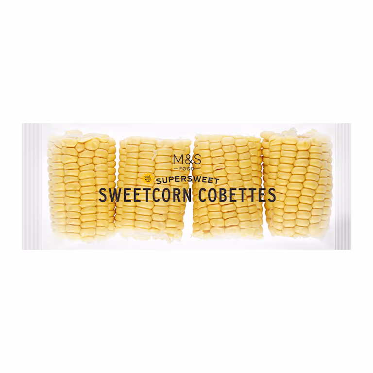M&S British Sweetcorn Cobettes