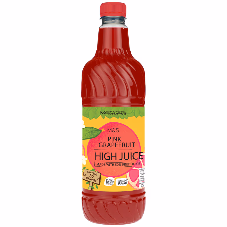 M&S Pink Grapefruit High Juice