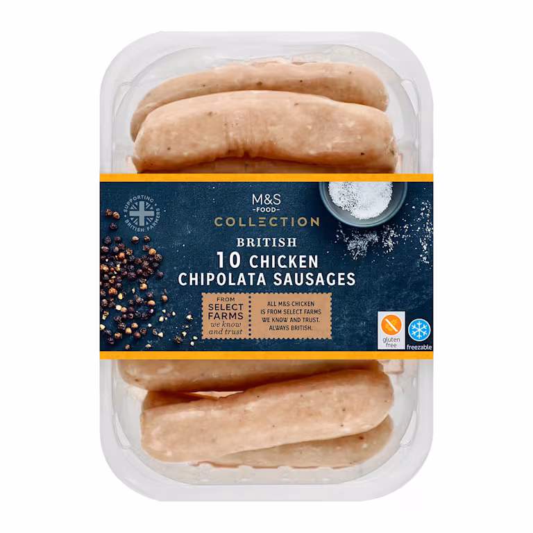 M&S Collection British Chicken Chipolata Sausages