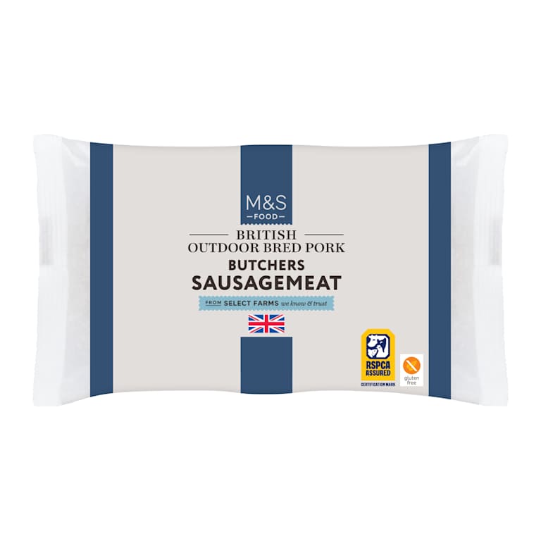 M&S British Outdoor Bred Pork Butchers Sausagemeat