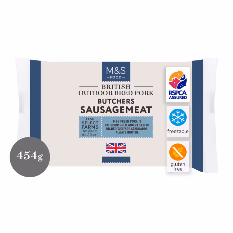 M&S British Outdoor Bred Pork Butchers Sausagemeat