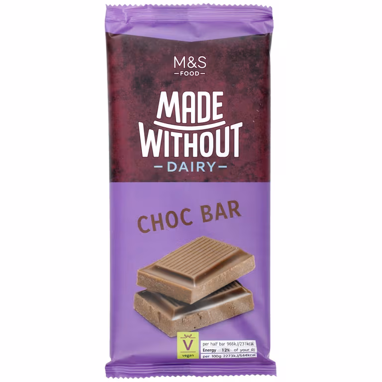 M&S Made Without Dairy Chocolate Bar
