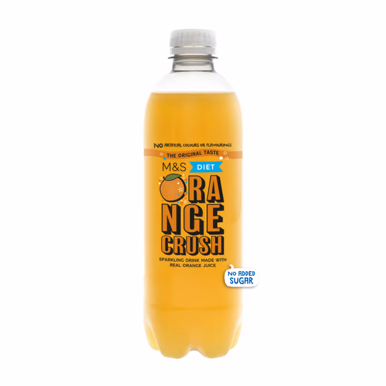 M&S Diet Orange Crush