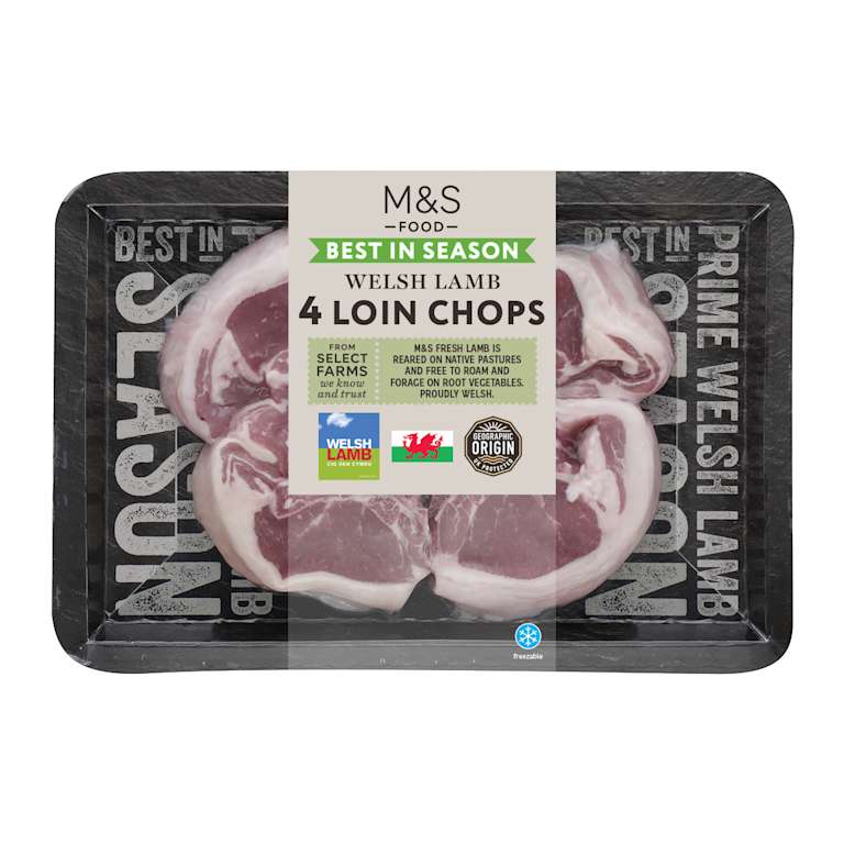 M&S Welsh Lamb Loin Chops