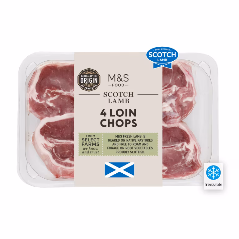 M&S Scotch Lamb Loin Chops
