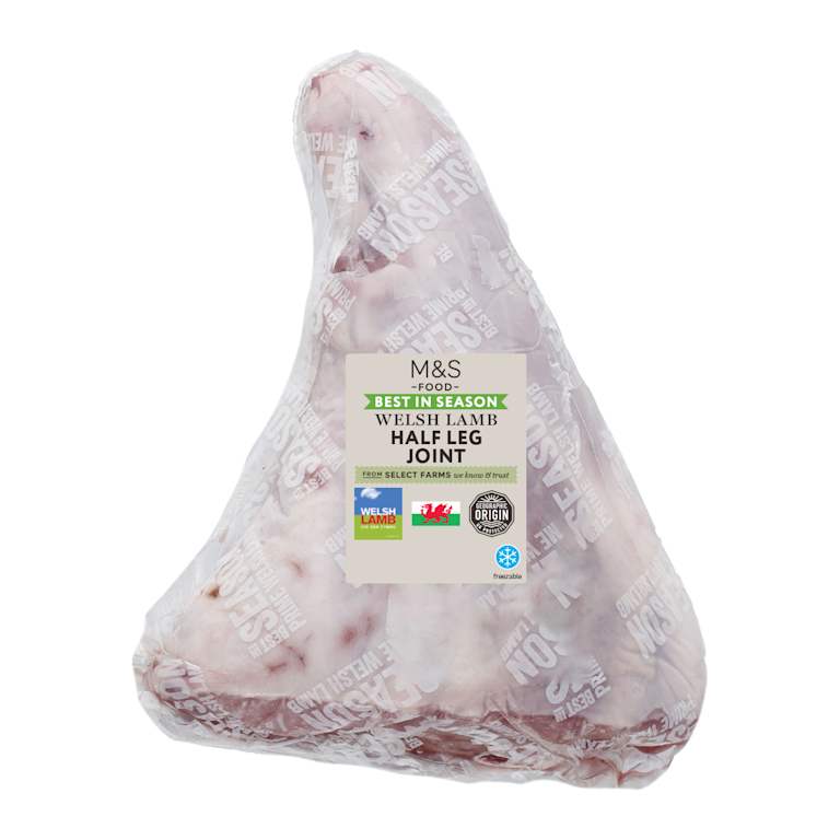 M&S Welsh Lamb Half Leg Joint