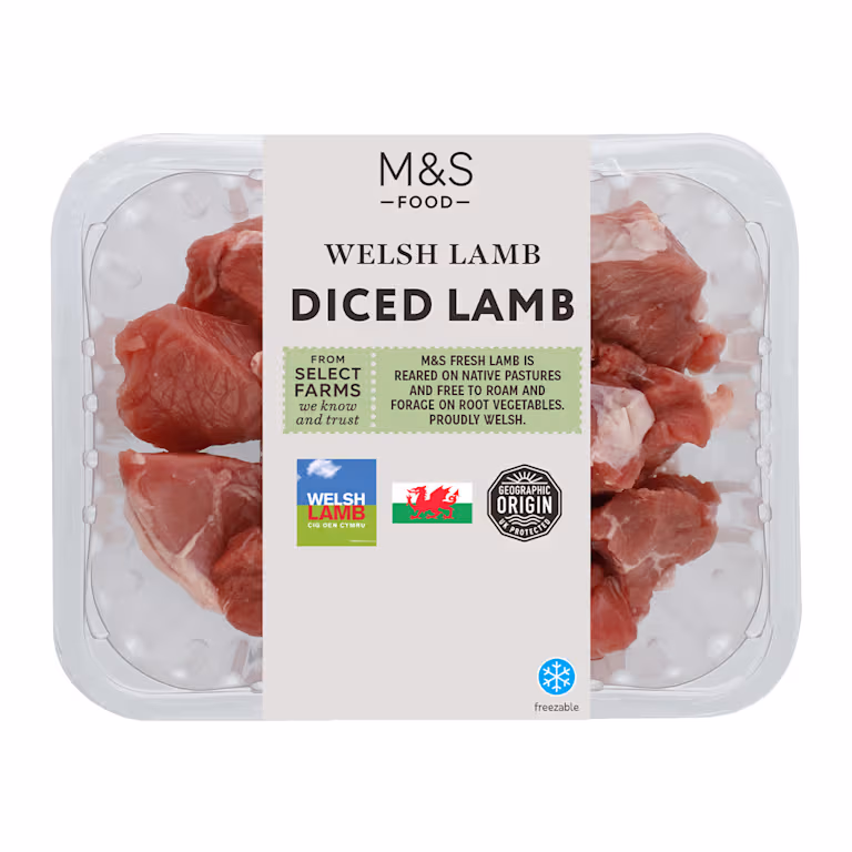 M&S Welsh Diced Lamb