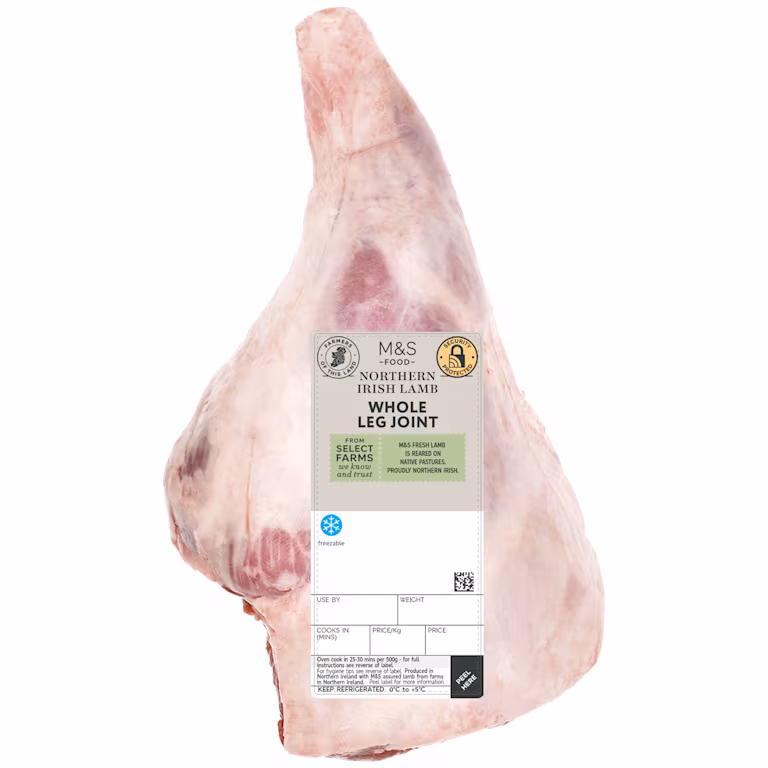 M&S Northern Irish Whole Leg Lamb