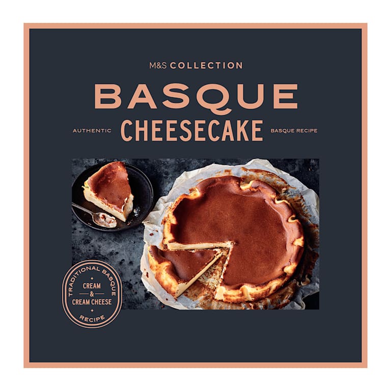 M&S Collection Basque Cheesecake