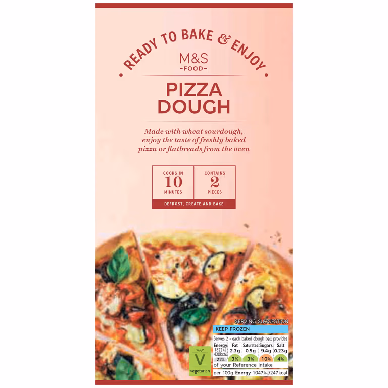 M&S Ready to Bake Pizza Dough