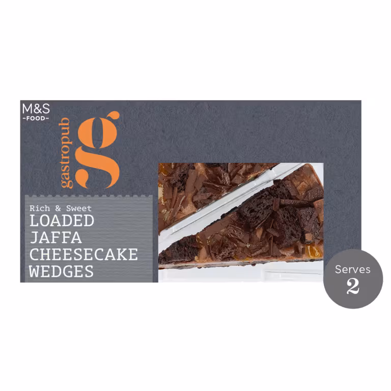 M&S Loaded Jaffa Cheesecake Slices