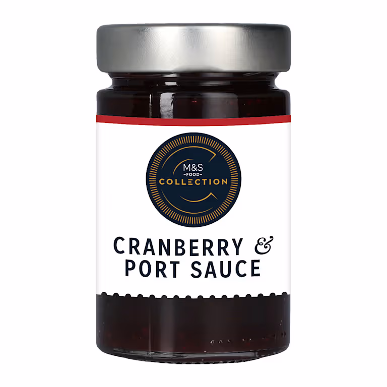 M&S Collection Cranberry and Port Sauce