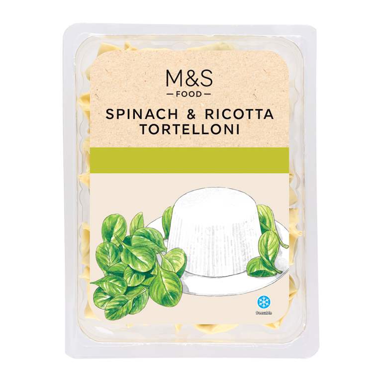 M&S Spinach and Ricotta Tortelloni