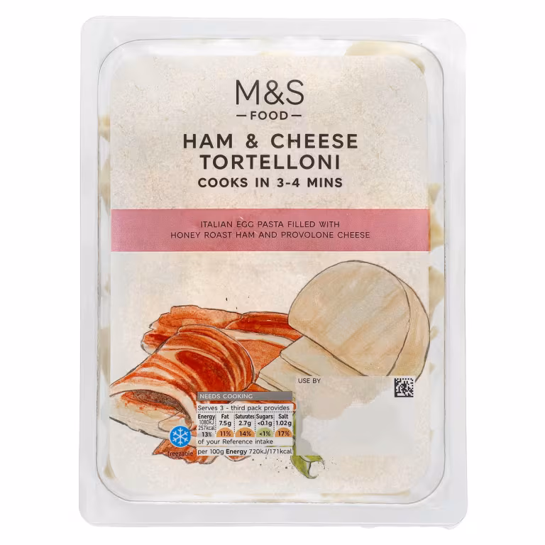 M&S Ham and Cheese Tortelloni