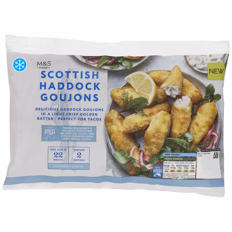 M&S Scottish Haddock Goujons