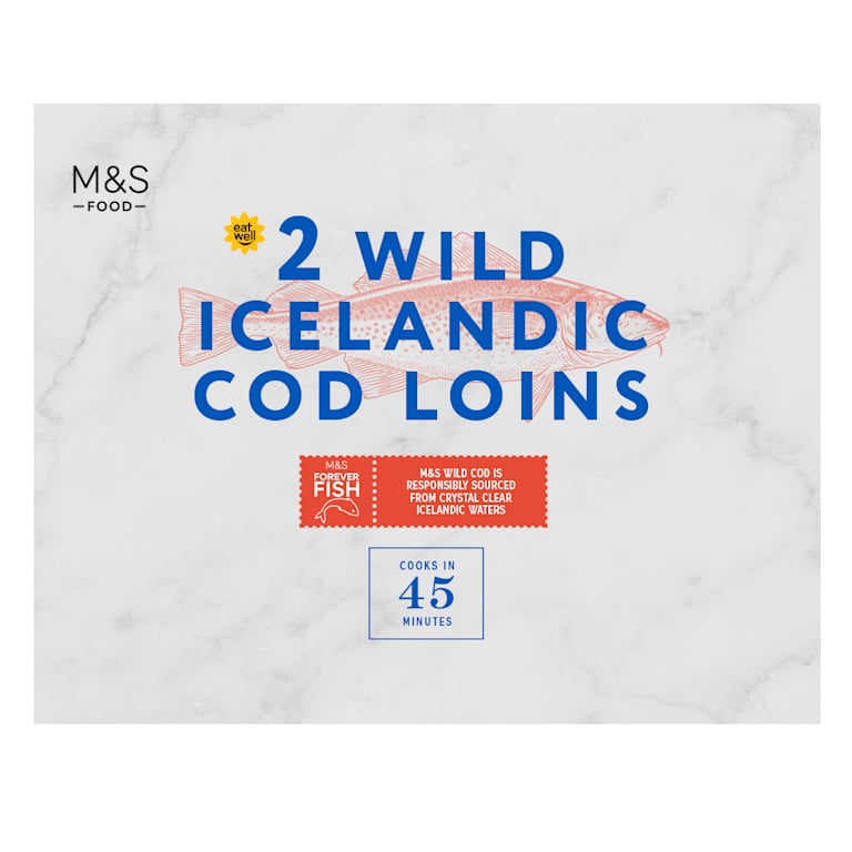 M&S Wild Icelandic Cod Loins