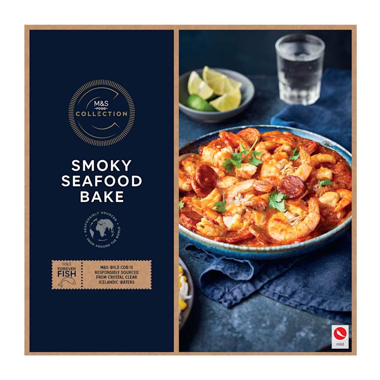 M&S Collection Smoky Seafood Bake