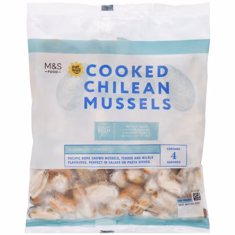 M&S Cooked Chilean Mussels