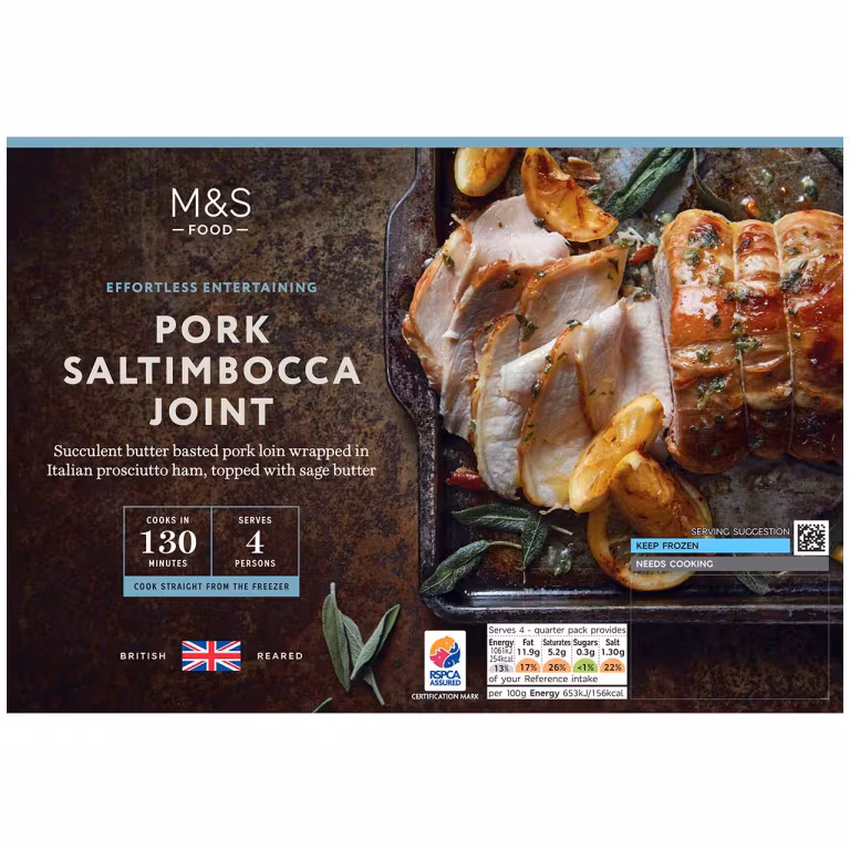 M&S Pork Saltimbocca Joint