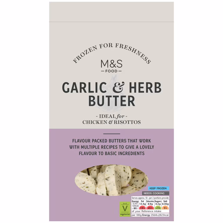 M&S Garlic and Herb Butter