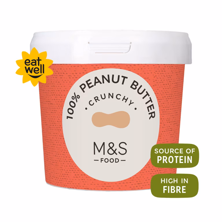 M&S 100% Crunchy Peanut Butter