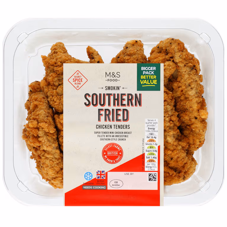 M&S Smokin Southern Fried Chicken Tenders