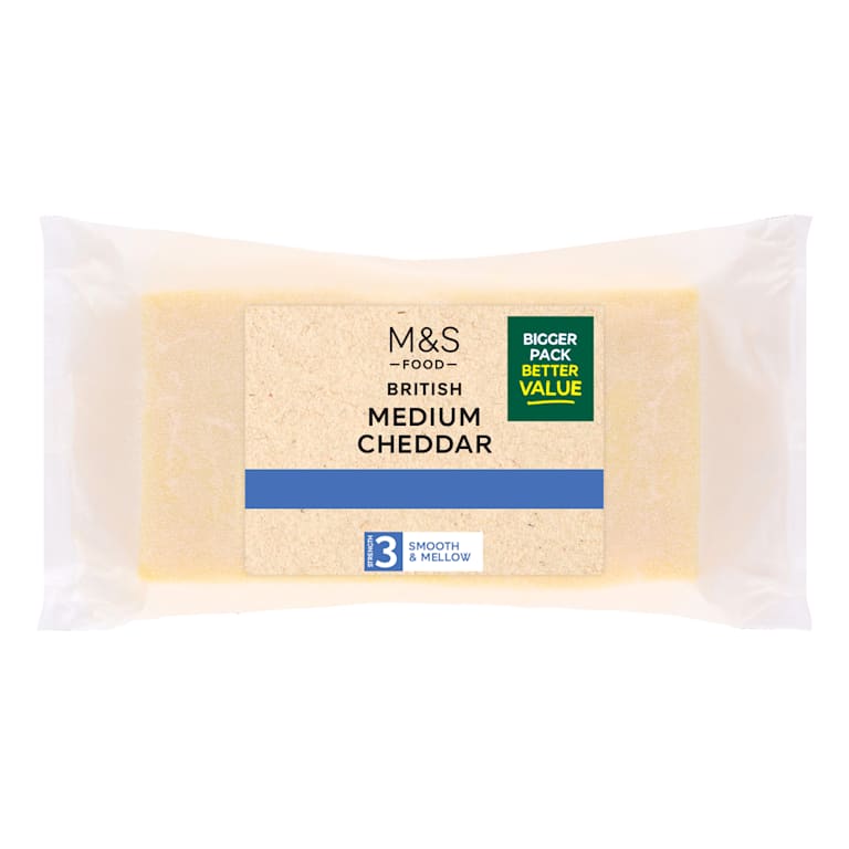 M&S British Medium Cheddar