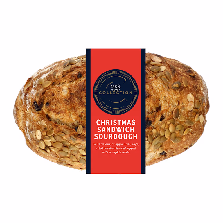 M&S Collection Christmas Sandwich Sourdough