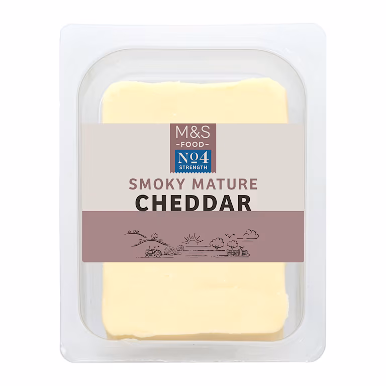 M&S Smoky Mature Cheddar