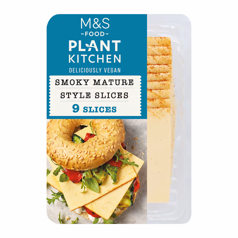 M&S Plant Kitchen Smoky Mature Style Slices