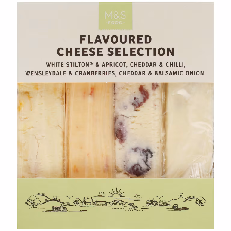 M&S Flavoured Cheese Selection
