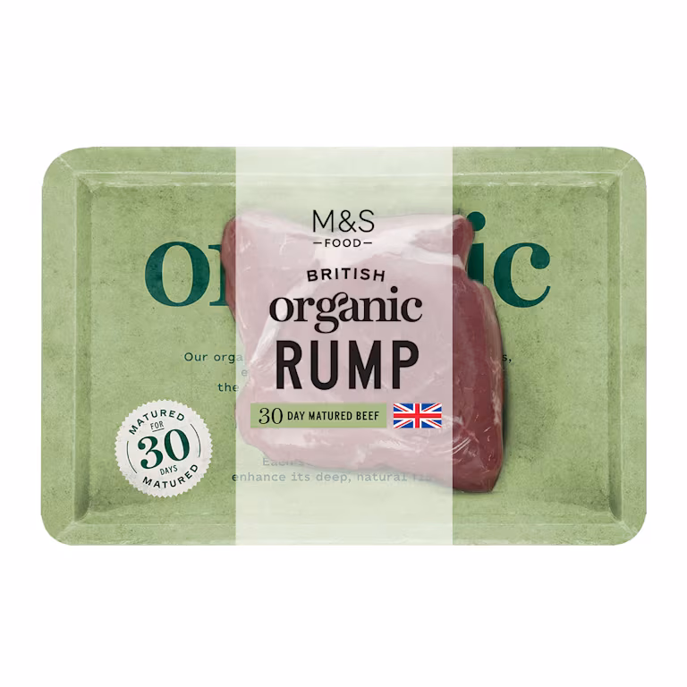 M&S Organic Rump Steak