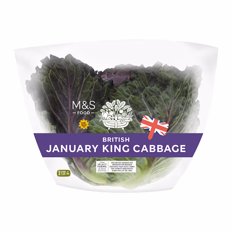 M&S January King Cabbage