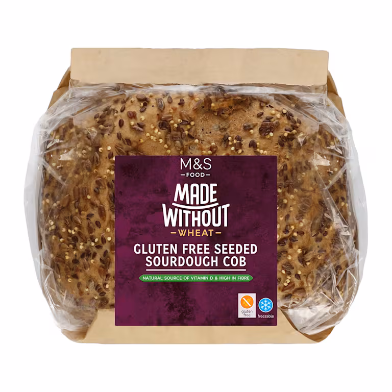 M&S Made Without Wheat Seeded Sourdough Cob